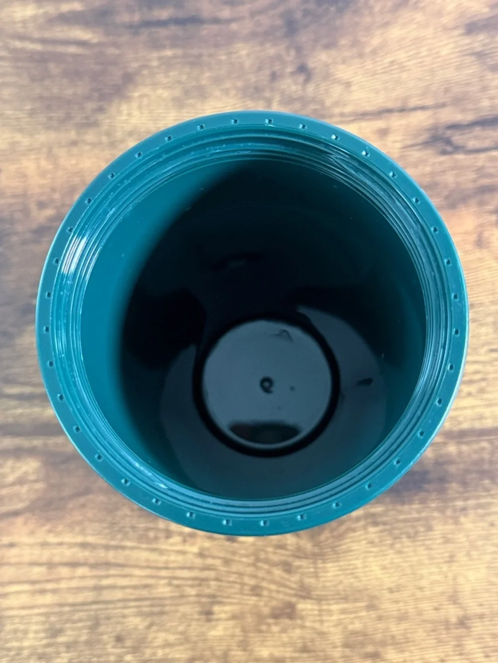 NWT Starbucks Iridescent Green Tumbler with Pink Straw and Black Lid, 14 Oz